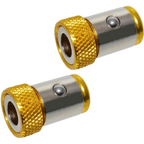 Magnetische Bithalter, 2er-set, Gelb