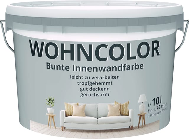 Wohncolor Wandfarbe morgentau 10 L