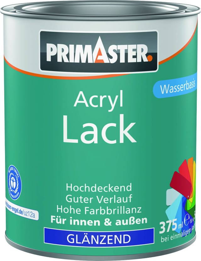 Primaster Acryl Lack moosgrün glänzend 375 ml