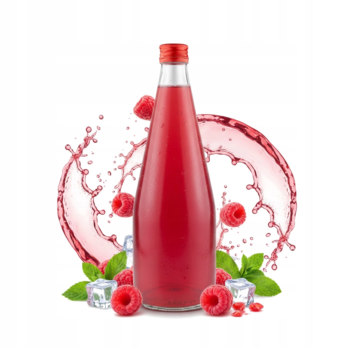 Kropla Flasche 700ml Für Saft, Likör, Wodka, Sirup, Alkohol, Glasflaschen