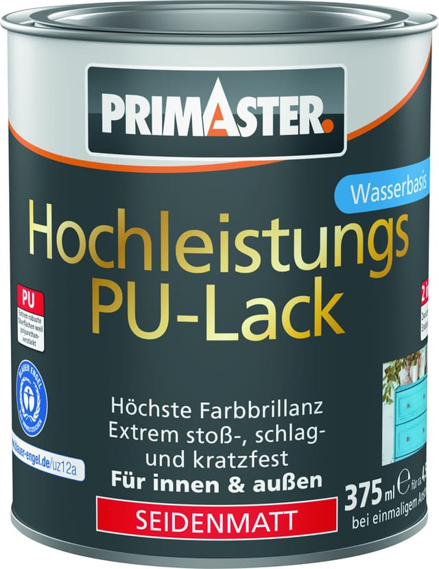 Primaster Hochleistungs PU-Lack elfenbein seidenmatt 375 ml