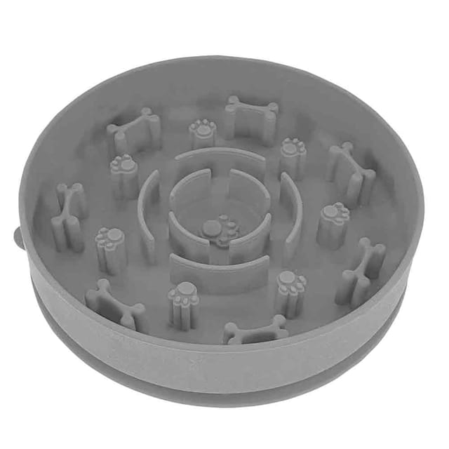 Nobby Antischlingnapf Bone aus Silikon Ø 16 x 4 cm