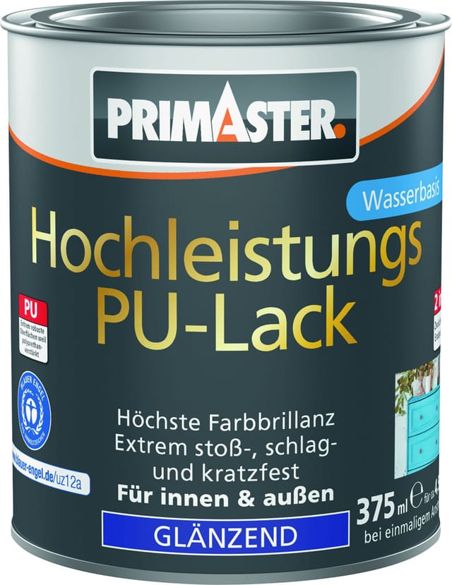Primaster Hochleistungs PU-Lack weiß glänzend 375 ml