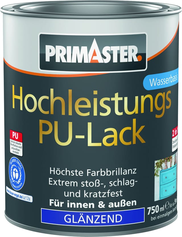 Primaster Hochleistungs PU-Lack schokobraun glänzend 750 ml