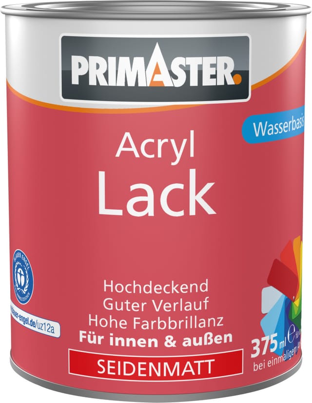 Primaster Acryl Lack cremeweiß seidenmatt 375 ml