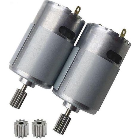 Universalmotor 550 15000rpm Rs550 12v, Motorzubehör, Geeignet Als Ersatzteil Für Elektrische Kinderautos (fmy), Silber.
