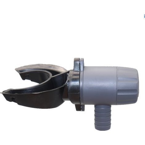 Regenwassersammler (geeignet Für Fallrohre Von 70 Bis 100 Mm, Eimerförmiger Regenwassersammler, Geeignet Für Dächer Bis Zu 80 Quadratmeter) 503070, Grau []