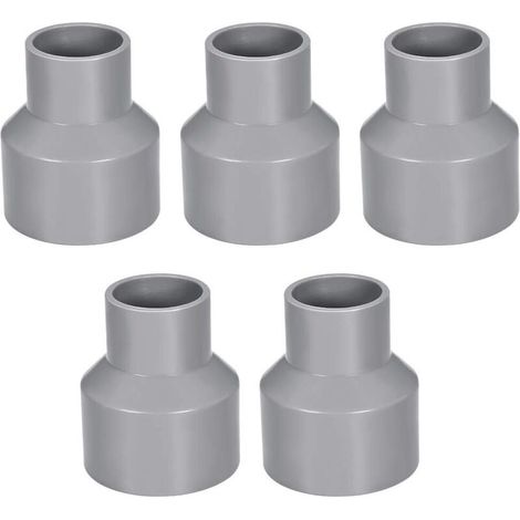 Pvc-rohrreduzierstück 50 Mm X 32 Mm, Achsabstand, Für Grauwasserrohre, 5er-packung