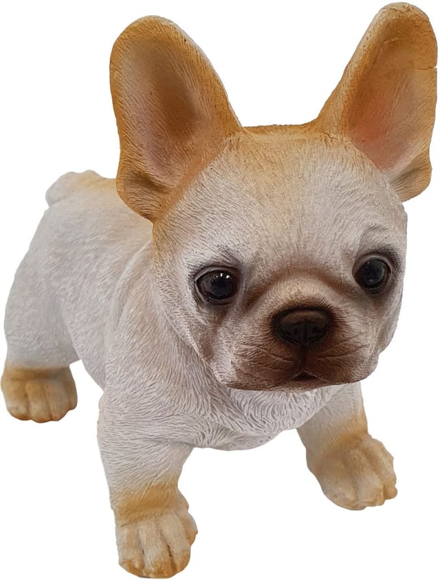 Dekofigur Bulldogge-Welpe 13 x 8 x 15 cm Gartenfiguren