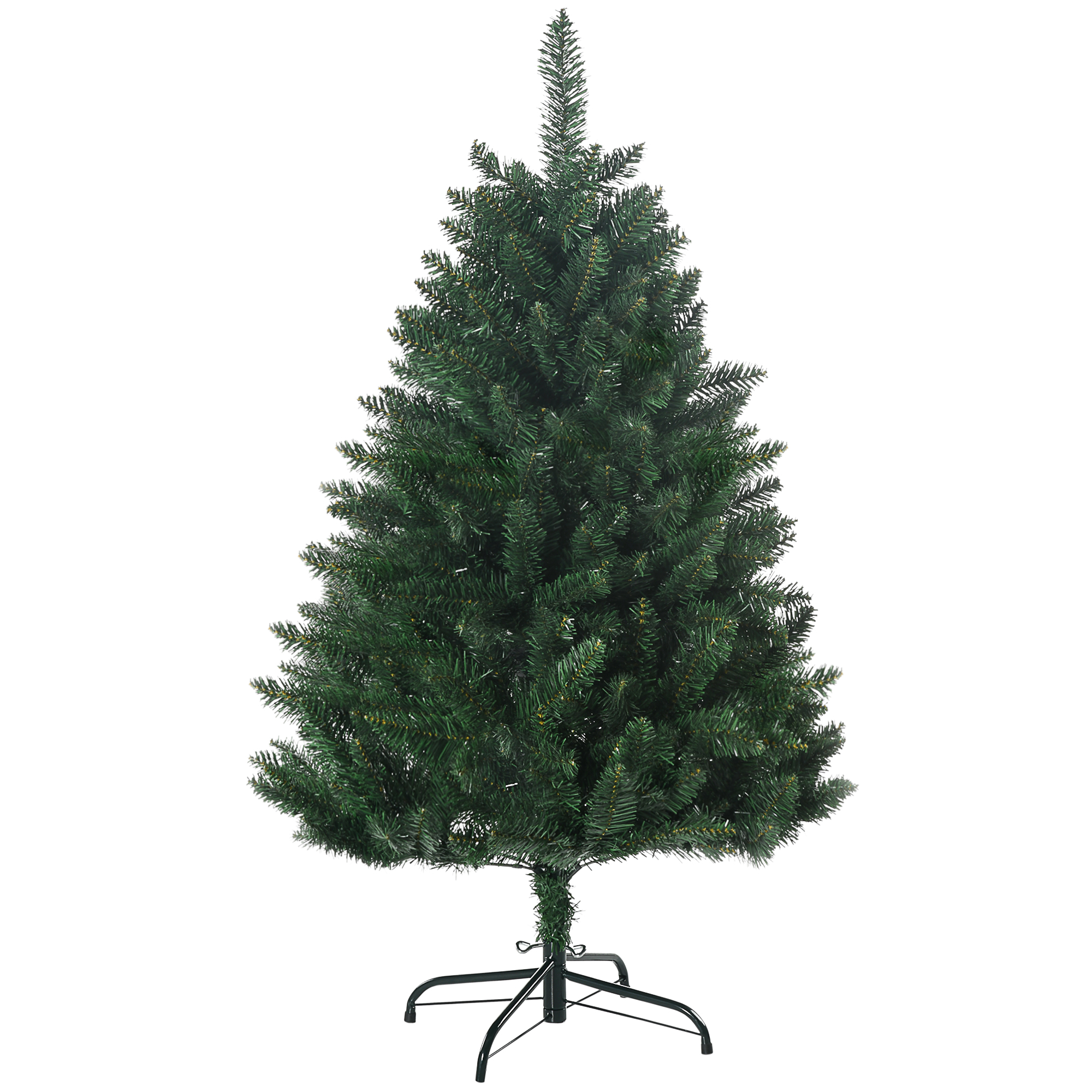 Künstlicher Weihnachtsbaum Mit 305 Zweigen Und Abnehmbarem Stahlkreuzständer, Ø 85 X 120 Cm (höhe), Grün