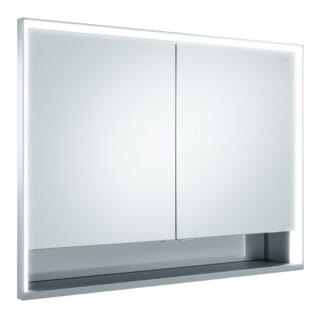 KEUCO Royal Lumos Spiegelschrank Wandeinbau 2-türig, kurze Tür,