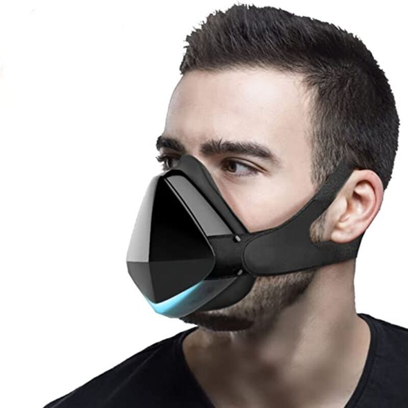 Wiederverwendbare, Intelligente Elektrische Atemschutzmaske Mit Ventilator, Tragbare, Per Usb Aufladbare Luftreinigungsmaske, Unisex