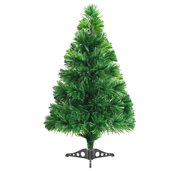 Künstlicher Weihnachtsbaum Glasfaser 64 cm Grün vidaXL
