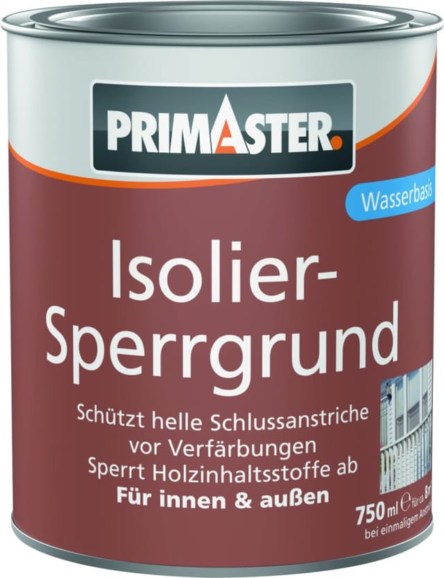 Primaster Isoliersperrgrund 750 ml weiß Isoliergrundierung