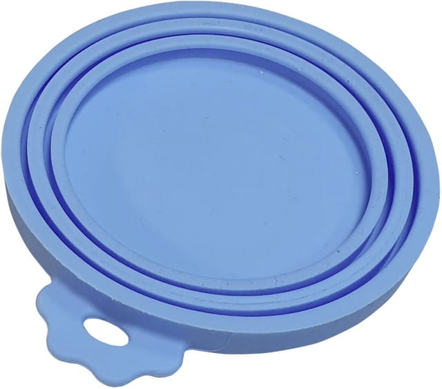 Nobby Silikon Dosendeckel hellblau für Dosen mit Ø 6,5 cm, 7,5 cm und 8,5 cm