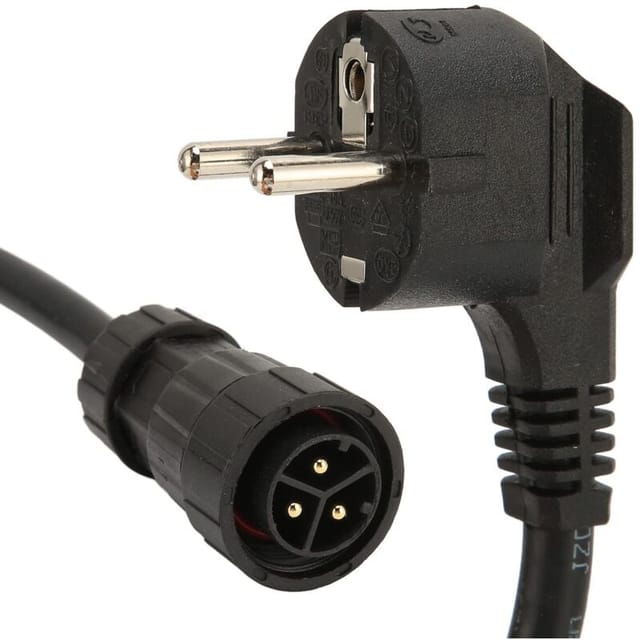 Eu 220v Wechselstromkabel, 3 X 1,5 Mm² Solarkabel, 3 M Photovoltaikkabel Für Wvc 600 700 1200 1400 1600 Mikro-wechselrichter, Verwendet In Balkon-kraftwerks-wechselrichtern