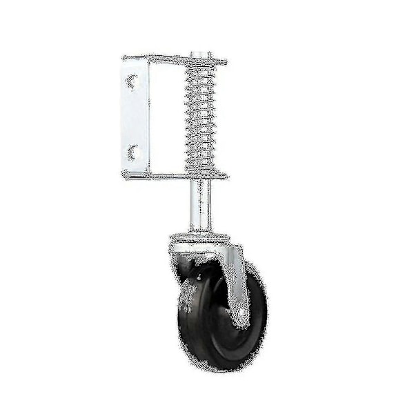 4-zoll-hochleistungs-gummifeder-torrolle Mit Stoßdämpfung (1 Stück, Schwarz)