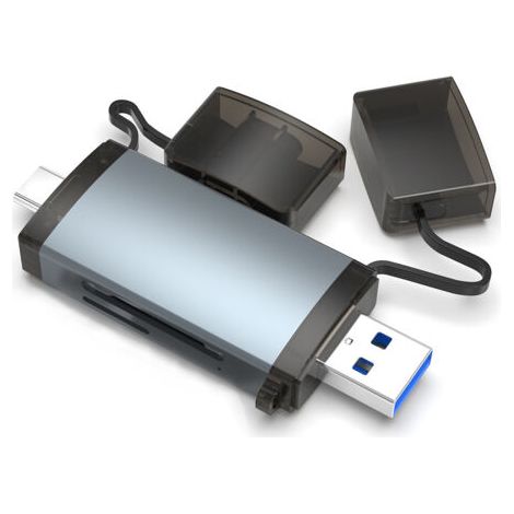 Hochgeschwindigkeits-usb-3.0-speicherkartenleser, Sd- Und Tf-karten-konverter Für Typ-c-mobiltelefone Und Computer, Dual-kartenleser, Dual-lesefunktion