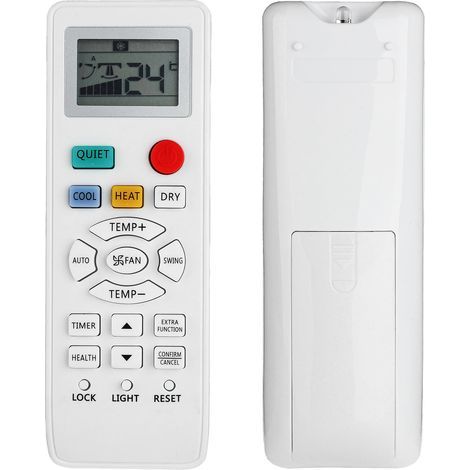 Fernbedienung Kompatibel Mit Haier Klimaanlagen Yr-hd01, Yl-hd04, Yr-hd06, Yl-hd02, Ha-0361 (ersatzsteuerung)