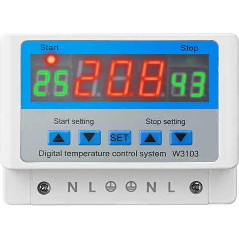 Verbesserter Digitaler Thermostat, 30-a-temperaturregler, 220 V, 6600 W, Messbereich -50 Bis 110 °c, Für Industrielle Anwendungen