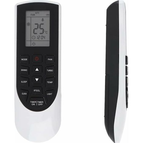 Fernbedienung Für Klimaanlage – Yan1f1 – 433 Mhz Frequenz – Infrarotkommunikation – Kompatibel Mit Gree Vir09hp115v1ah Und Vir12hp230v1ah – 1 Stück