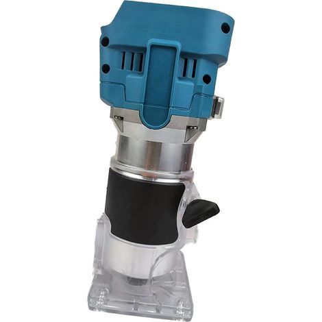 Professionelle Oberfräse Für Die Holzbearbeitung, 18v Bürstenloser Motor, Einhand-elektrowerkzeug, 6 Geschwindigkeiten, 6mm Und 8mm Schnittbreiten, 700w, Mit 12 Fräsern (akku Nicht Im Lieferumfang Ent