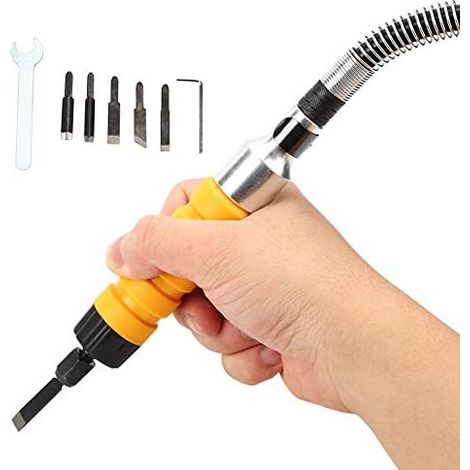 Elektrischer Schnitzmeißel – 25.000 U/min – Zum Schnitzen Von Holz Und Weichen Materialien – 16 X 3 Cm – 1 Stück