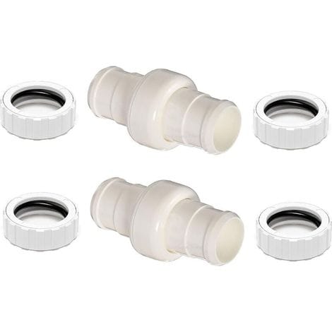 Drehgelenkverbinder Für Poolreinigerschlauch – D20 – Kompatibel Mit Polaris 360 – 2er-pack