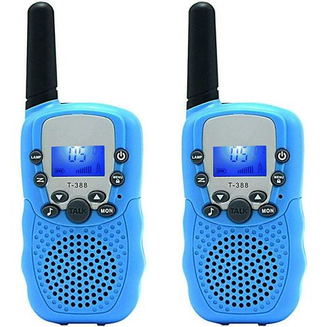 Kinder-walkie-talkie – 22 Kanäle – 5 Km Reichweite – Integrierte Taschenlampe – Für Camping, Wandern Und Outdoor-spiele – 2er-pack