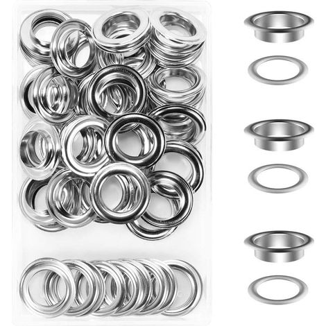Ösen – 20 Mm – Für Reparaturen An Segeltuch, Planen Und Zelten – 50er-packung