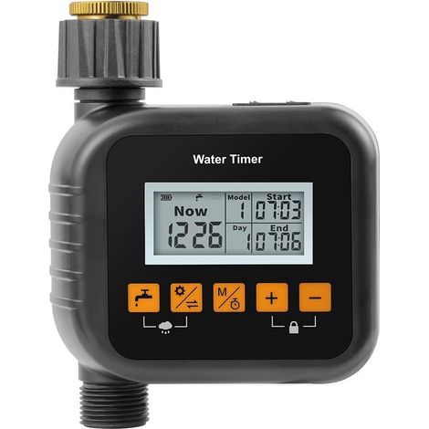 Automatisches Bewässerungssystem Mit Zeitschaltuhr – Batteriebetriebener Schlauchregler, Bewässerungsplaner, Digitales Bewässerungsgerät Für Den Außenbereich, Programmierbares Lcd-display