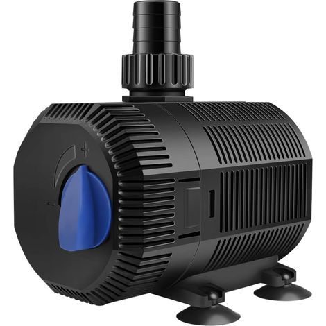 Teichpumpe 2300 L/h, 35 W – Maximale Fördermenge 2 M – 2,25 M Kabel – Geräuscharmer Asynchronmotor – Für Aquarien Und Gärten