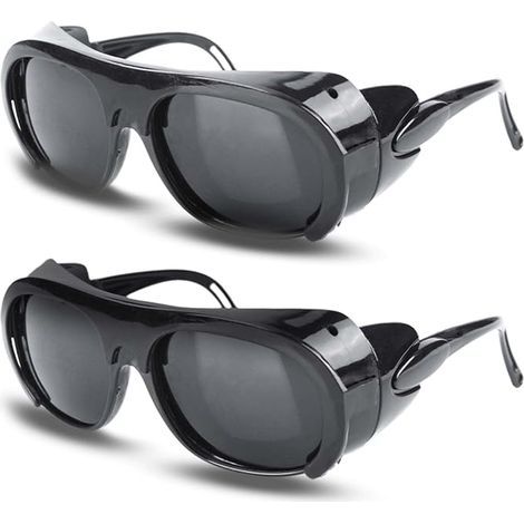 Zweiteilige Schweißerbrille, Schwarz, Schutzbrille, Schweißerbrille Zu Verkaufen, Schweißerbrille, Panorama-schweißerbrille, Schweißerschutzbrille, Geeignet Zum Schweißen Und Schneiden