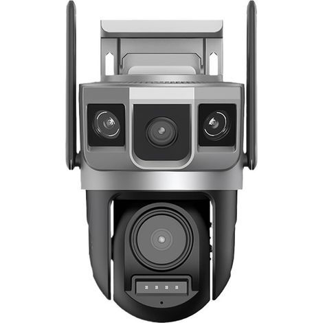 12-mp-4g-ptz-außenkamera Mit Sim-karte, 2 Objektiven, 3 Rahmen, Automatischer Verfolgung, 6k-hd-nachtsicht Und Pir-personenerkennung