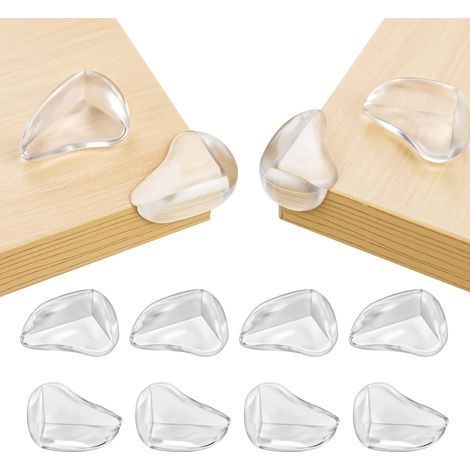 8-teiliges Set Tischkantenschoner Für Babys, Transparent, Starke Klebekraft Zum Schutz Ihres Babys Vor Scharfen Möbelkanten (8 Stück).
