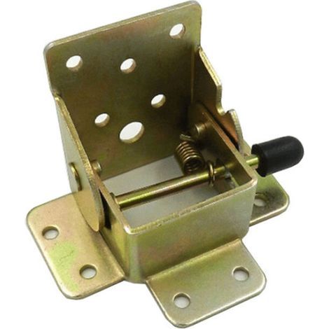 Set Mit 4 Klappbaren Tischbeinscharnieren – Klappverriegelung Für Tisch- Und Bankbeine – Klappkonsole (gold)