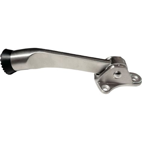 Kippbarer Türstopper Aus Aluminium Mit Gummiauflage – Armlänge: 10 Cm – Geeignet Für Enge Räume – Sichere Befestigung.