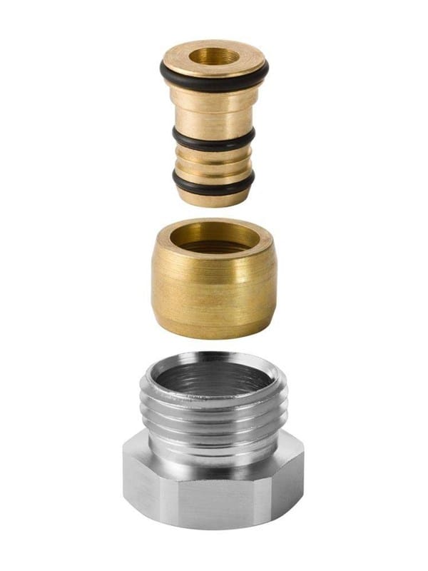 Mepla Anschlussverschraubung mit Außengewinde Außendurchmesser 16mm - Geberit