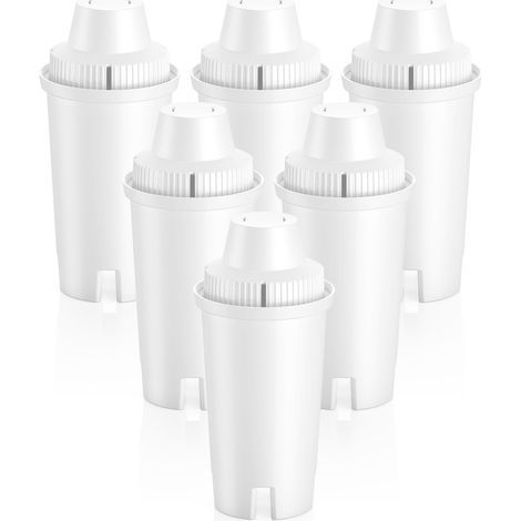6er-pack Ersatzwasserfilter Für Brita Wasserfilterkannen Und -spender, Bpa-frei Und Nsf-zertifiziert, Classic Ob03, Mavea 107007 35557, Metro, Everyday, Ultramax, Jahresvorrat