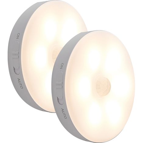 Wiederaufladbare Touch-lampe – Integrierter 1200-mah-akku – Helligkeit Von 10 % Bis 100 % Einstellbar – Magnetische Und Klebebefestigung – Für Schlafzimmer, Küche, Büro – 1 Stück