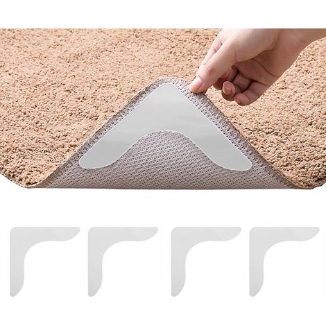 Rutschfestes Klebeband – Für Teppiche, Läufer, Parkett Und Hartböden – Wiederverwendbares Polyurethan – Zuschneidbarer Streifen – 10 M × 5 Cm