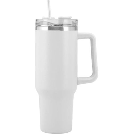 Isolierte Wasserflasche – Edelstahl 304 – 1,2 L – Mit Integriertem Strohhalm – Auslaufsicher – Für Reisen, Büro Und Camping – 1 Stück