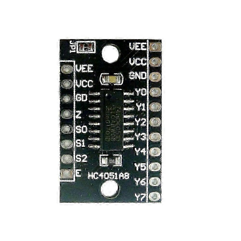 Module Multiplexeur/démultiplexeur Analogique 8 Canaux Hc4051a8 74hc4051 Pour Arduino, Raspberry Pi Et Système D'Exploitation De Plaque D'Essai