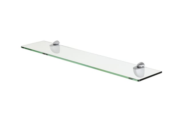 Dolle Glasboden Promo 60 x 15 x 0,6 cm silber Wandregal