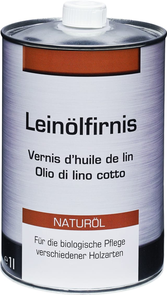 Leinölfirnis 1 L farblos Firnis