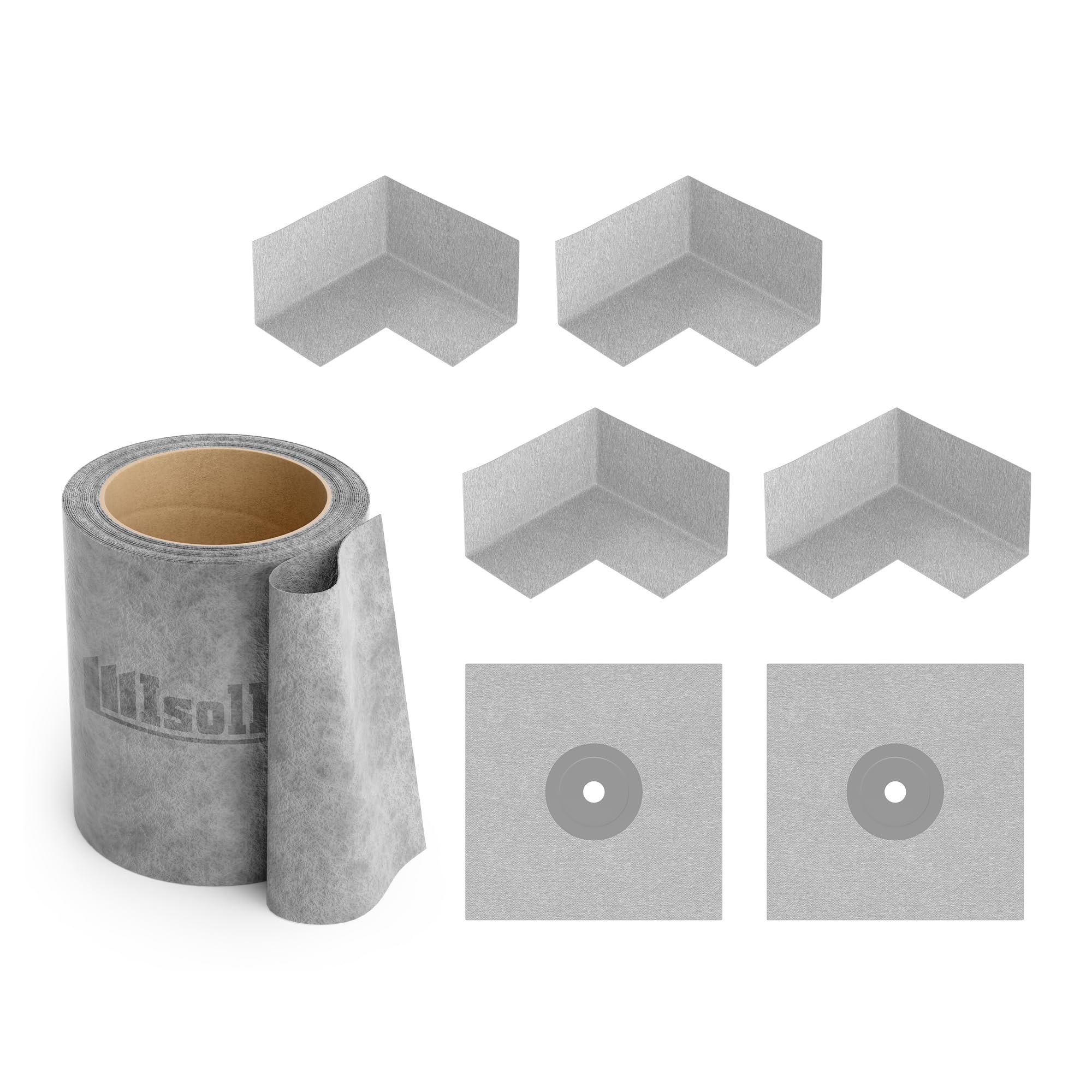 Bandset 201g 10m Klebeband 4 X Innenecke 2 X Manschette