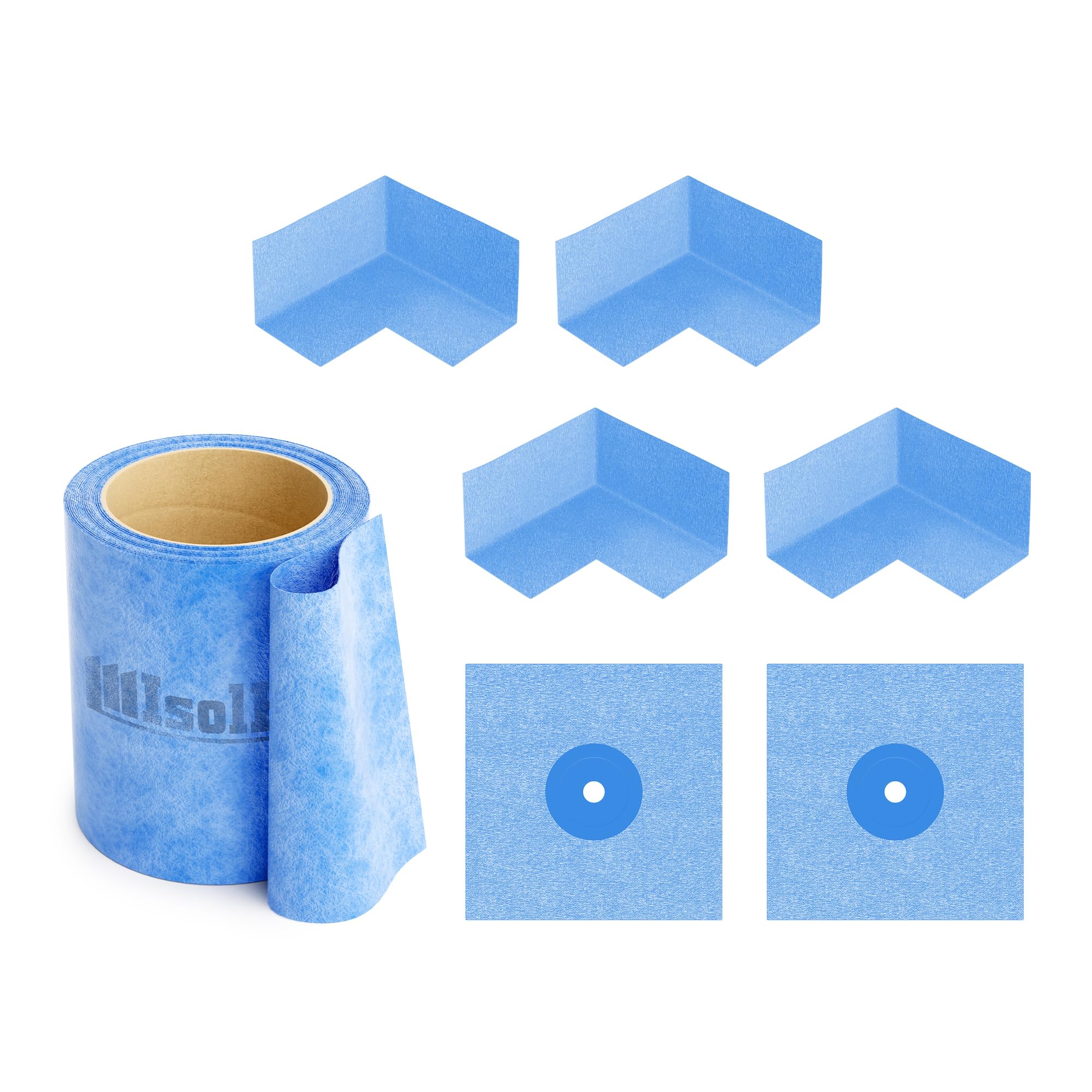 Bandset 201b 10m Klebeband 4 X Innenecke 2 X Manschette