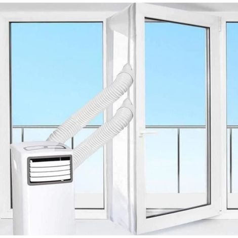 Klvgtifs Pu - Dichtungssatz - 4 M - Fensterdichtung - Weiß - Für Mobile Klimageräte