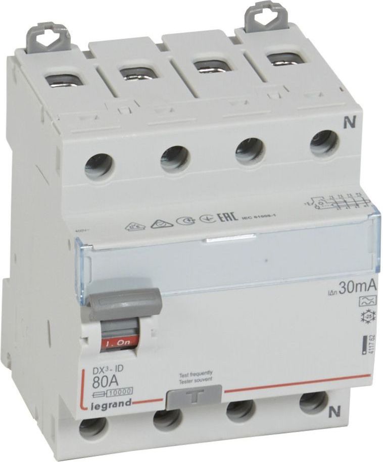 4p 80a 0,03a Fehlerstromschutzschalter Typ A P304 Dx3 411762