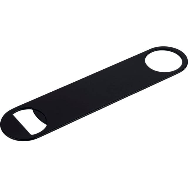 APS Kellner-Flaschenöffner, Höhe: 5 mm, Länge: 180 mm, Breite: 40 mm, schwarz
